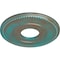 Ekena Millwork Bradford Medallion (Canopies up to 6 5/8"), 12 1/2"OD x 3 7/8"ID x 3/4"P, Copper Green Patina CM12BRCGS - alternate 2